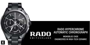 Swiss watches - Rado offers a wide range of luxury watches